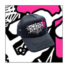 Load image into Gallery viewer, Ethereal Szn 1 Trucker Hat (Mystic Pink &amp; Black)
